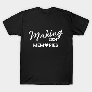 Making Memories 2024 Friend Family Vacation Matching Trip T-Shirt